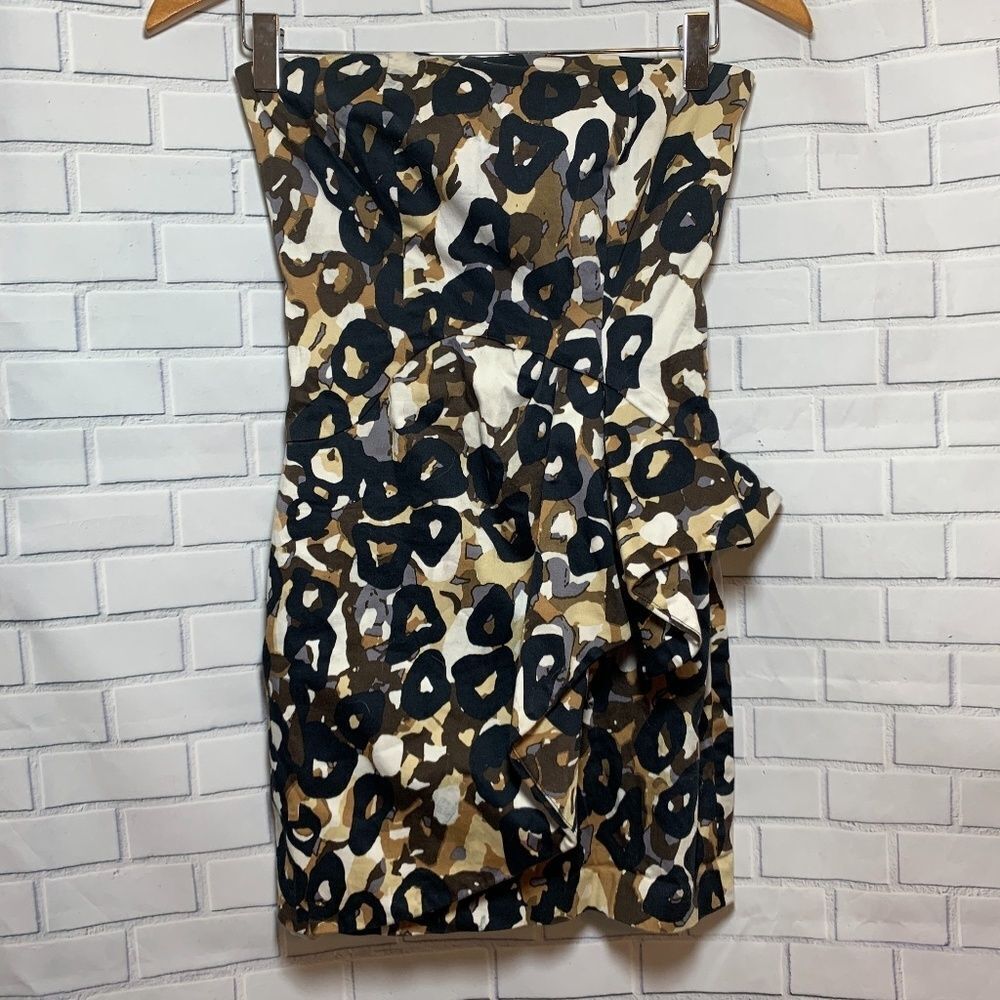 Rubber Ducky Productions Strapless Faux Wrap Dress